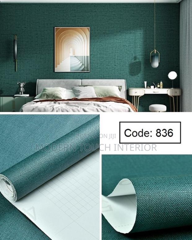Green Textured Adhesive Contact Paper