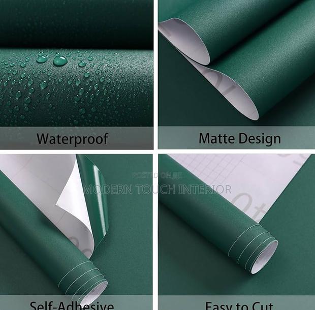 Green Contact Wallpaper: Measures 0.6 by 10 Meters