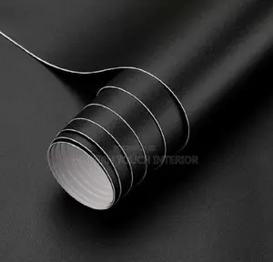 Plain Black Contact Paper