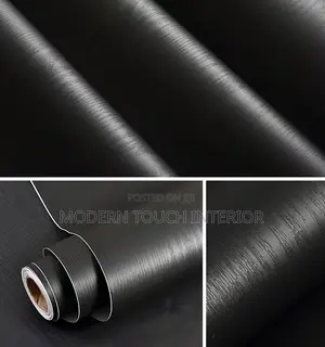 Black Contact Paper- Waterproof and Fire Proof