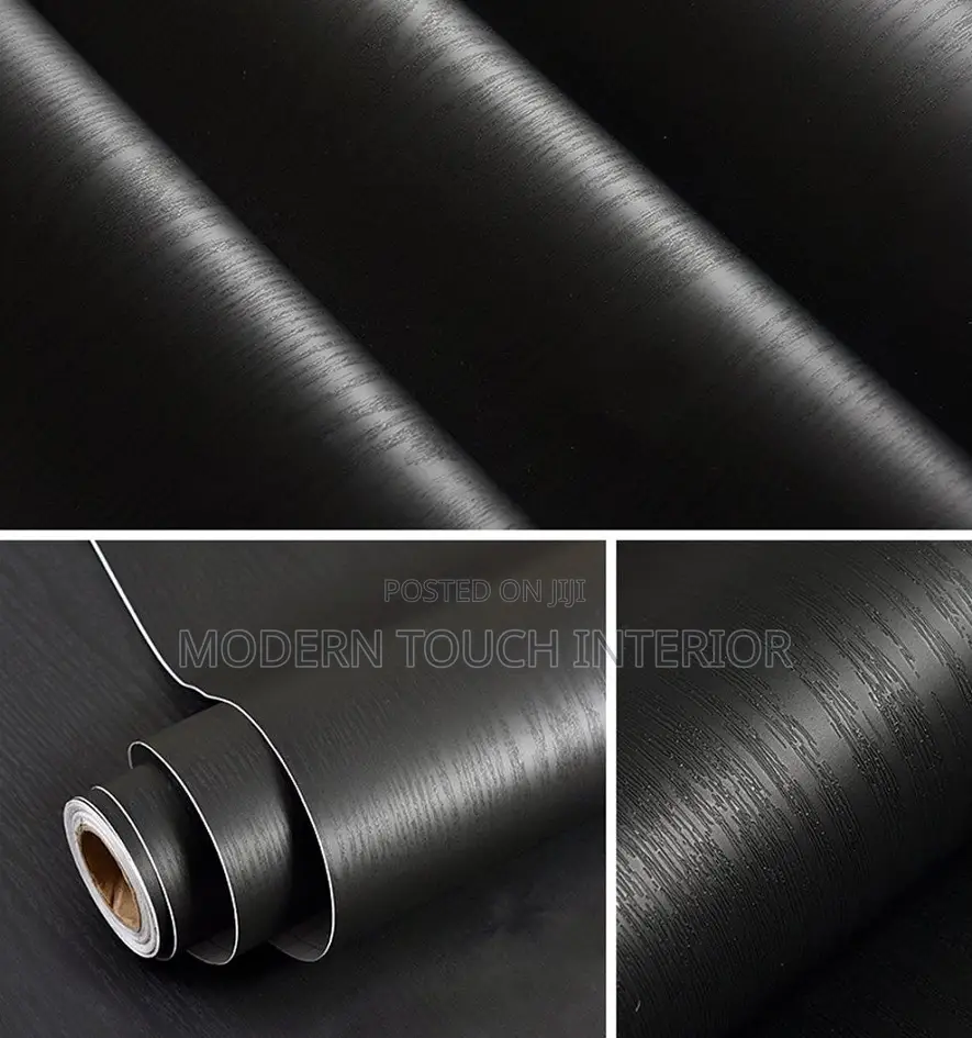 Black Contact Paper- Waterproof and Fire Proof