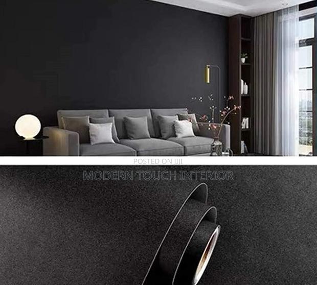 Textured Black Contact Paper