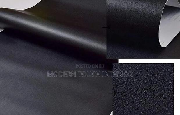 Waterproof Black Contact Wallpaper