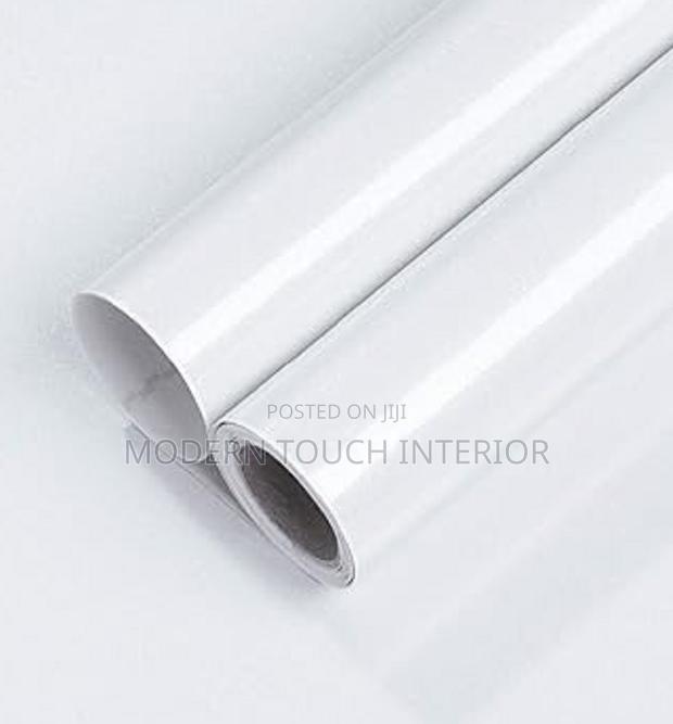 White Adhesive Counter Top Contact Papers