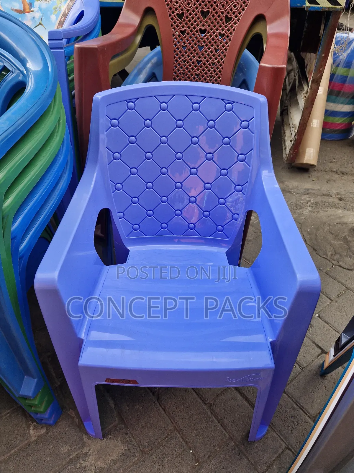 Kenstar Premium Long Arm Plastic Chair.