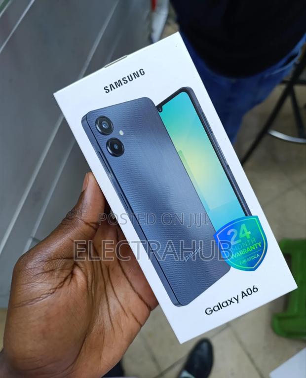 New Samsung Galaxy A06 64 GB Blue - main view