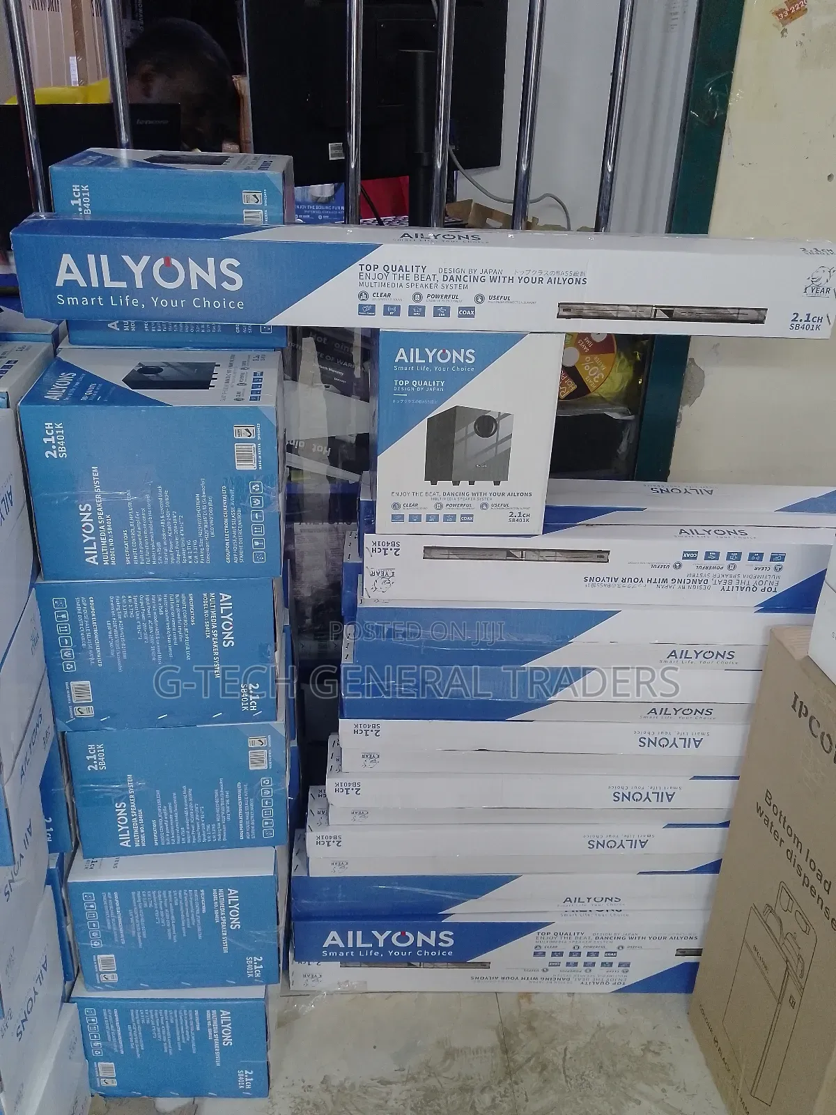 Ailyons Soundbar 2.1ch Multimedia Speaker