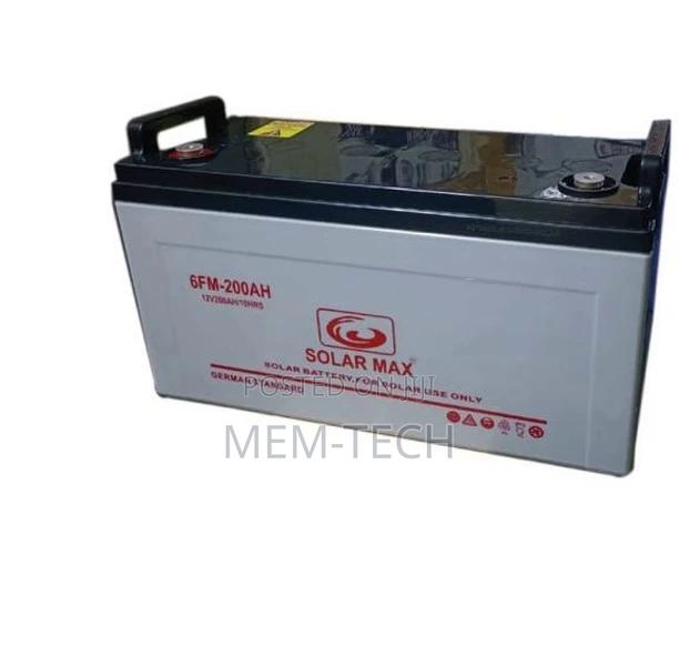 Solarmax High Quality 200ah Solar Battery
