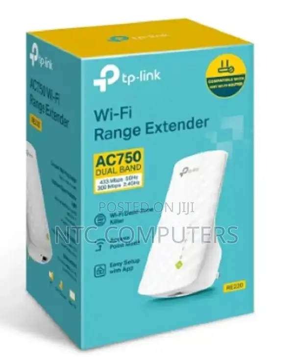 Tp-Link Ac750 Wifi Range Extender - Tl-Re220