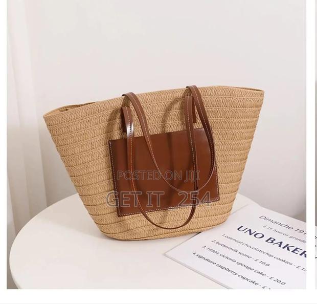 Ladies Straw BagTwo Shades Available - thumbnail 2