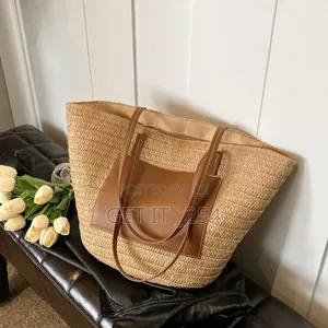 Ladies Straw Bag
Two Shades Available