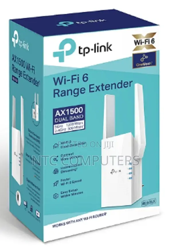 Tp-Link Ax1500 Wi-Fi Range Extender - Tl-Re505x