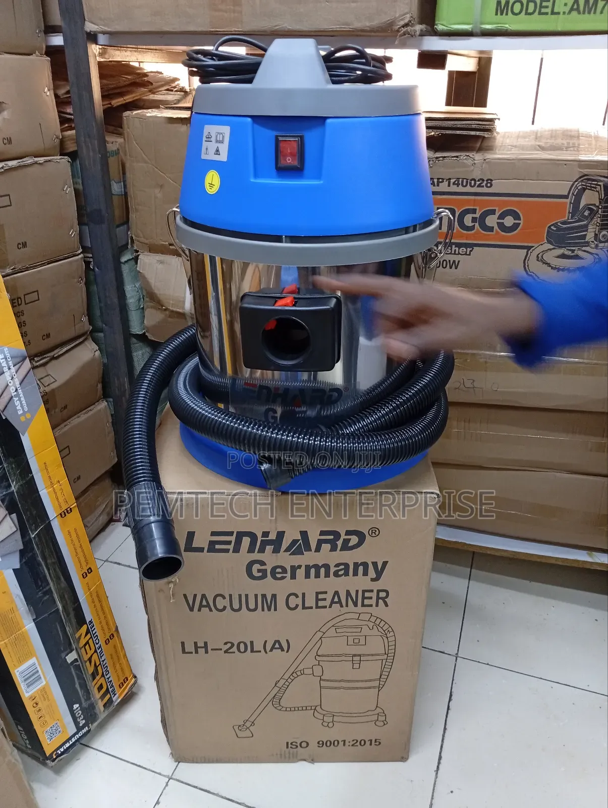 20 Litres Lenhard Wet and Dry Vacuum Cleaner