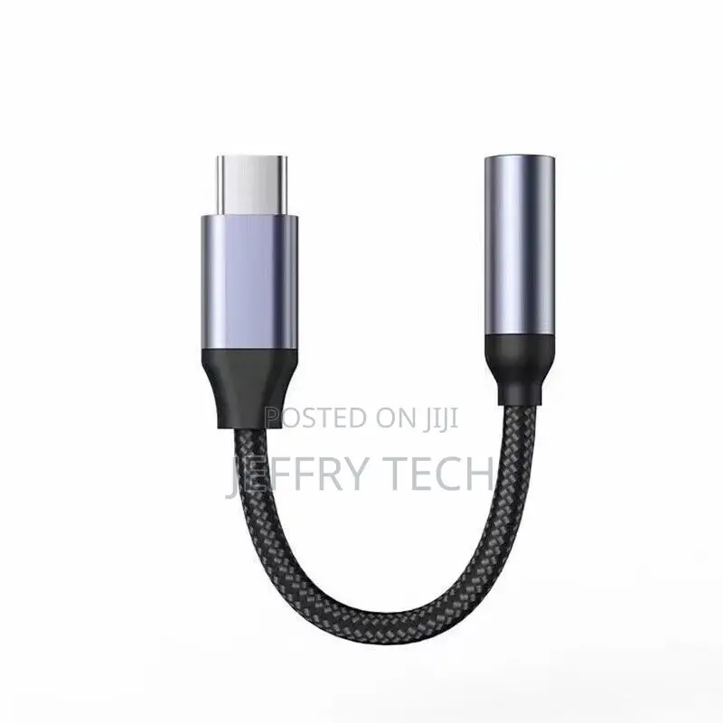 USB Type-C to 3.5mm Aux Audio Adapter Headphone Jack Convert