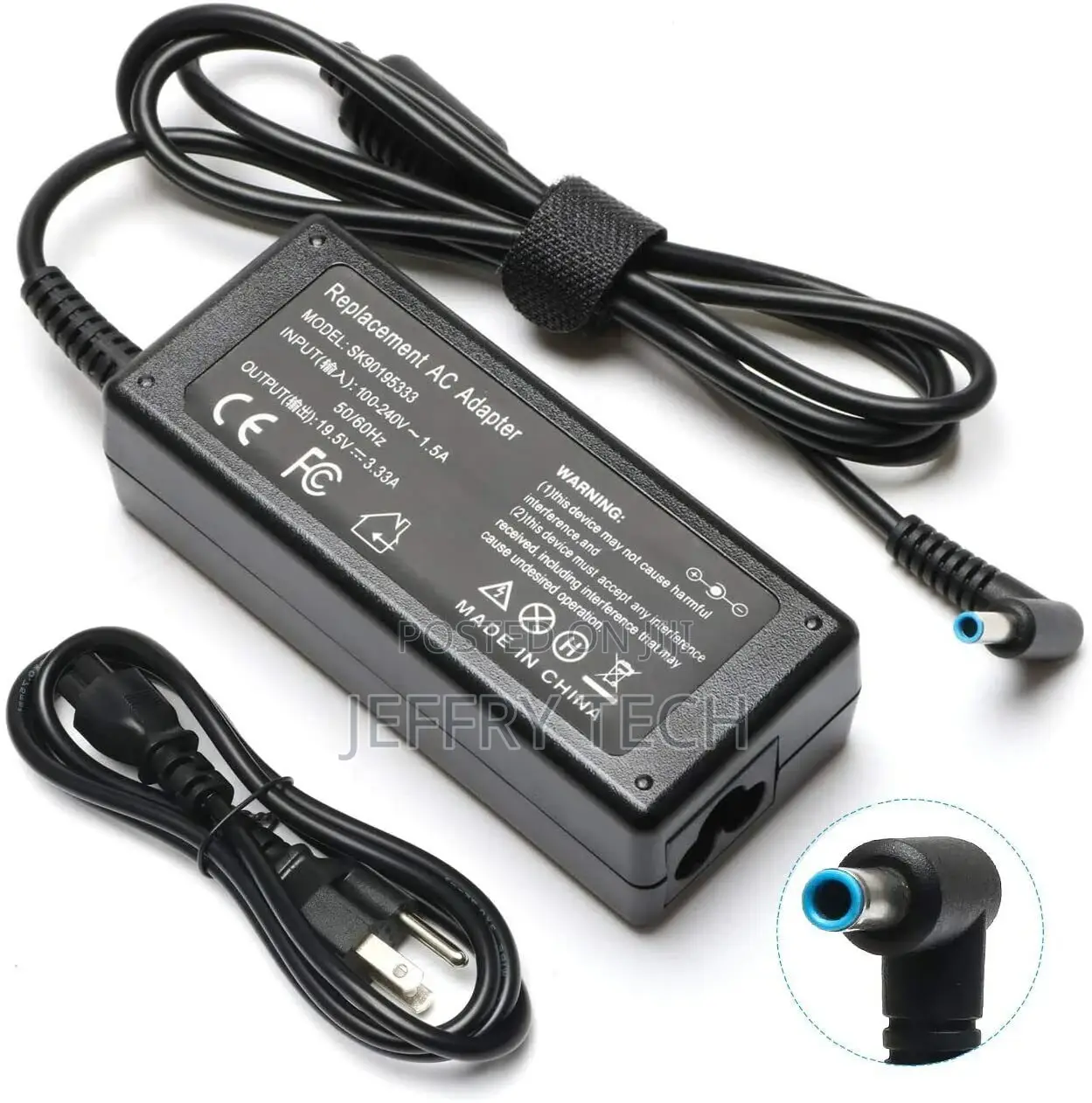 Power Adapter Charger Supply Cord for HP 15-Af135nr 15-Af137