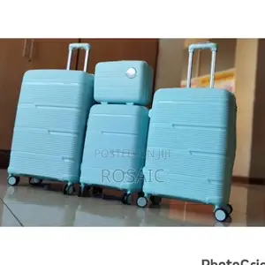 4 in 1 Unbreakble Laxurious Rubber Suitcase Travel Bag