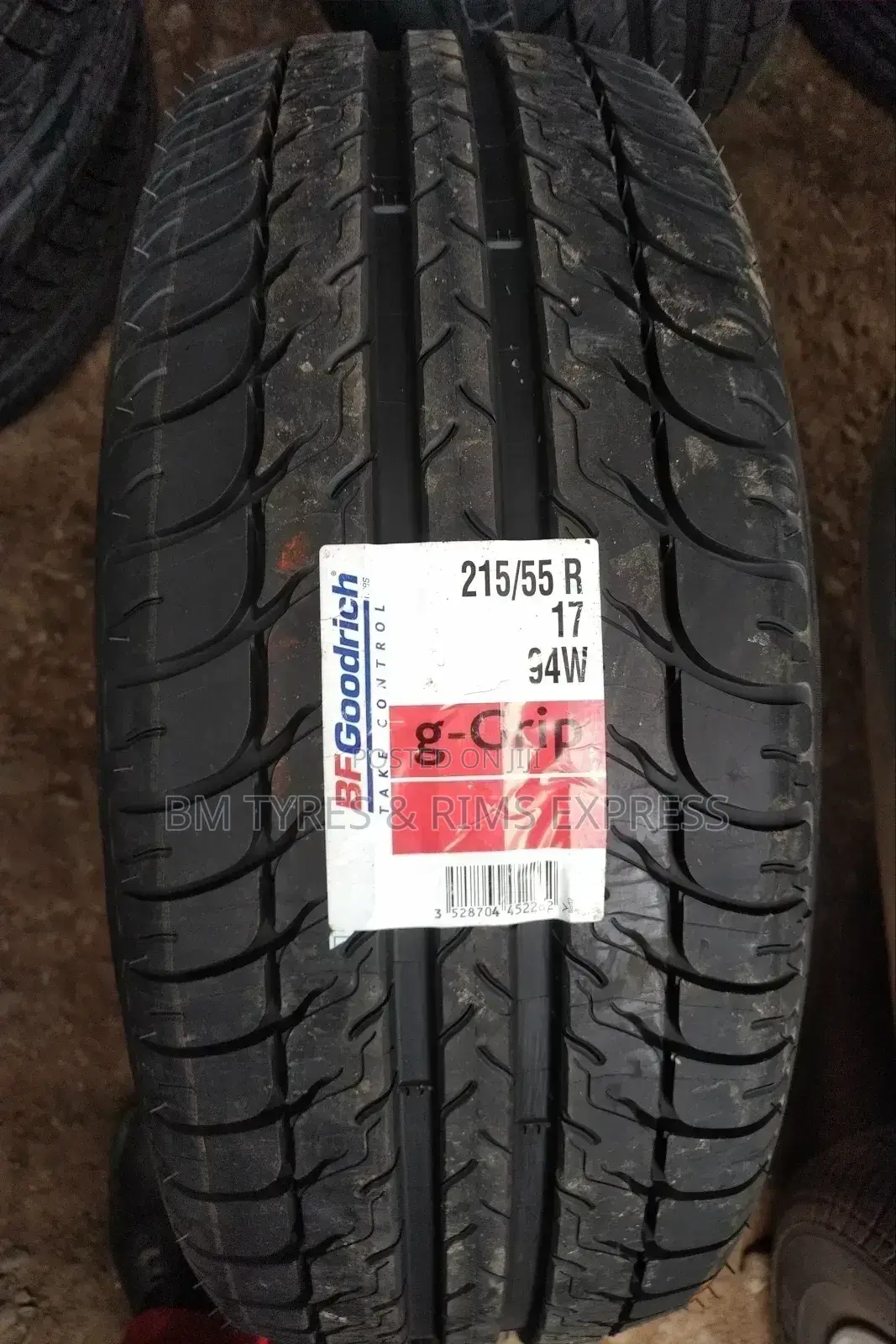 215 /55 R17 BF Goodrich.