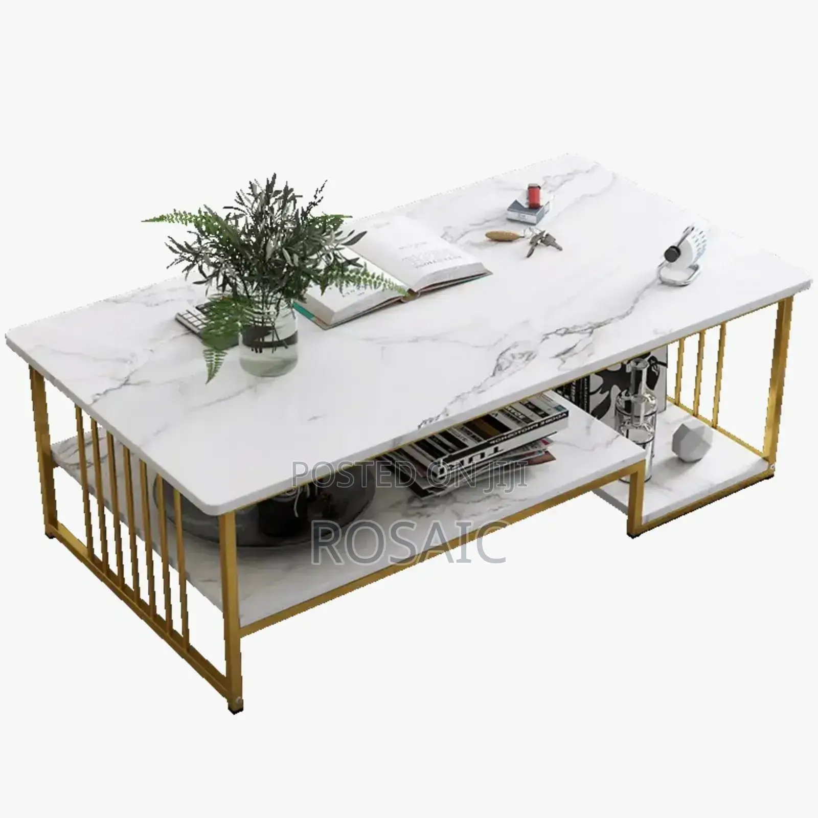 Executive Marble Effect Coffee Table