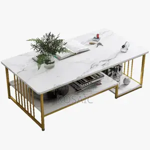 Executive Marble Effect Coffee Table