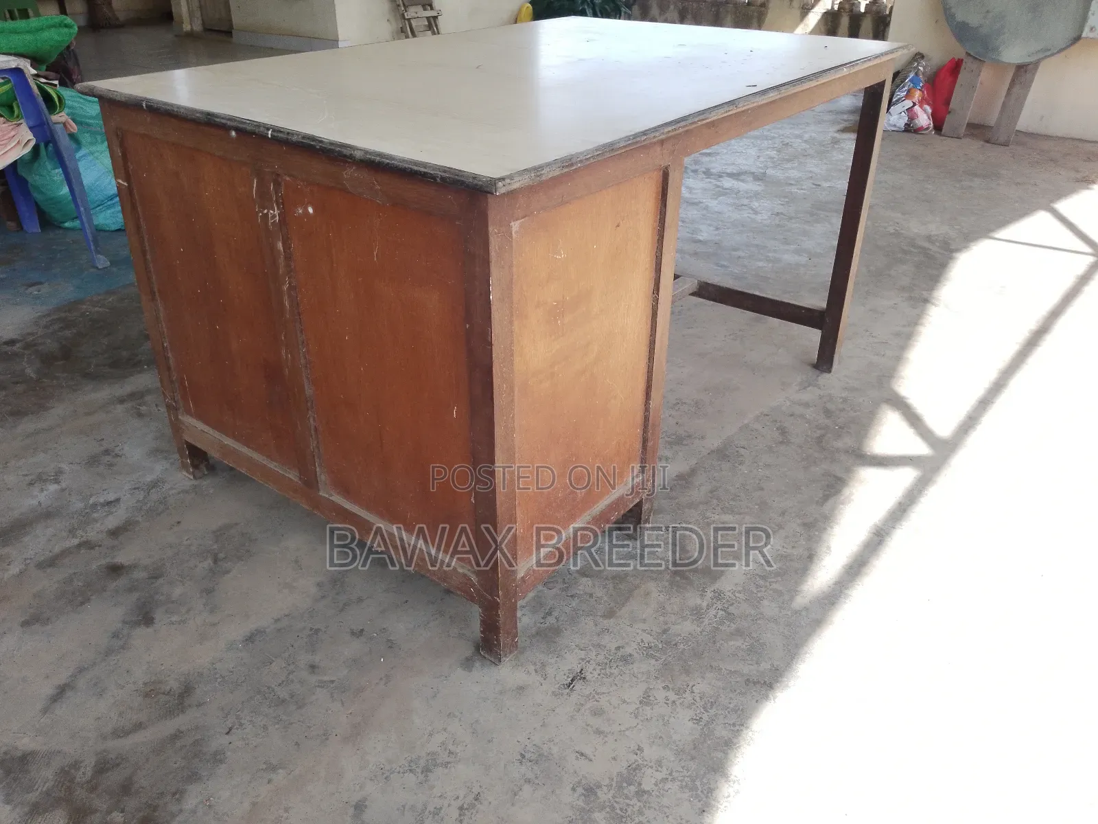 Mvule Office Table