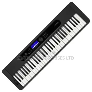 Casio CT-S400 61-Key Ultra-Portable Keyboard – Black