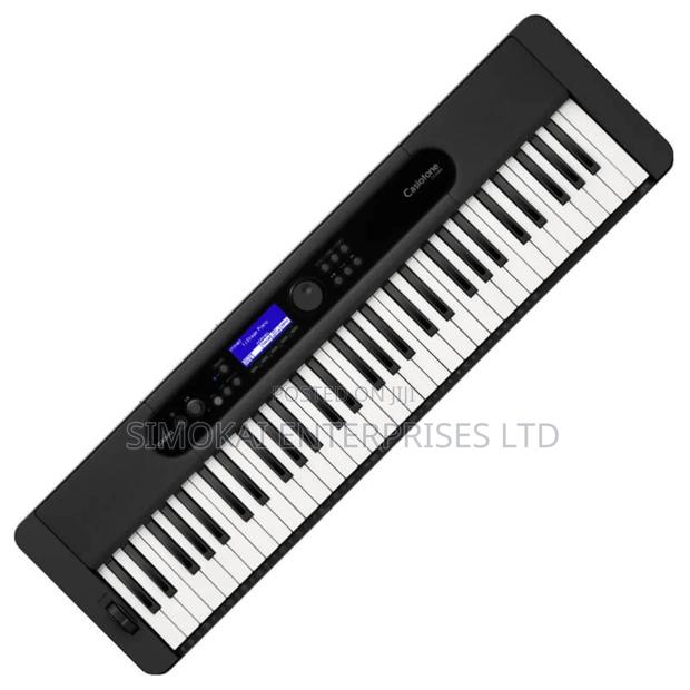 Casio CT-S400 61-Key Ultra-Portable Keyboard – Black - main view