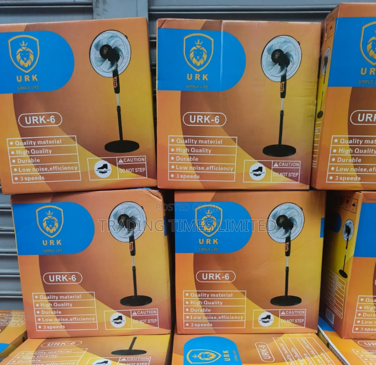 Urk 16 Inches Standing Fan