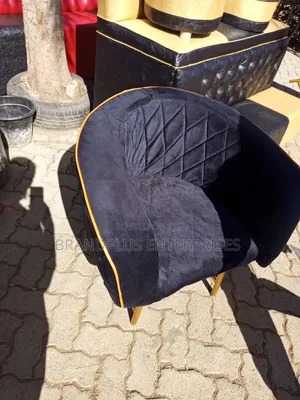 Black Fabric Styling Chair
