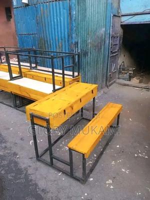 School Desk 3 Drawers - thumbnail 2