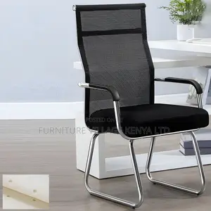 Ergonomic Mesh Task Chair With Fixed Arms