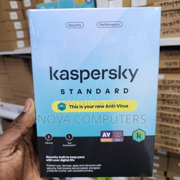 Kaspersky Standard 3 Devices - main view