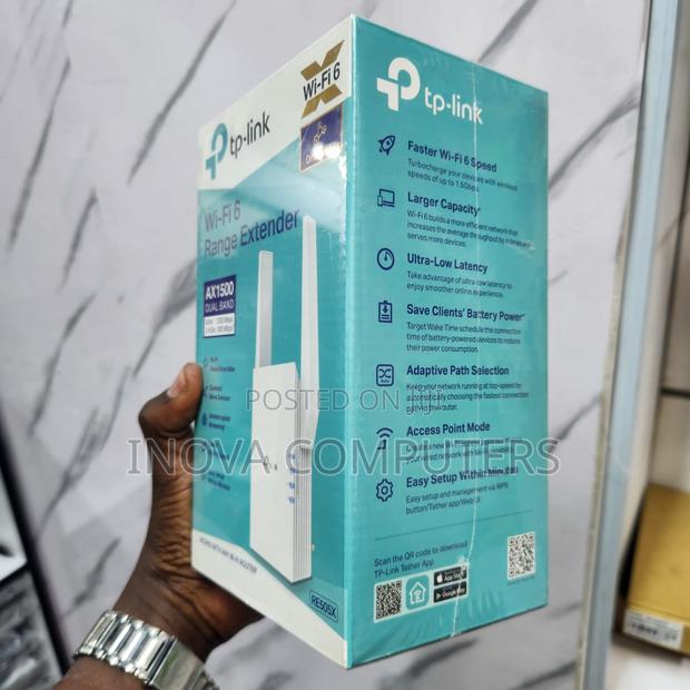 TP Link AX1500 Wi-Fi 6 Range Extender - thumbnail 3