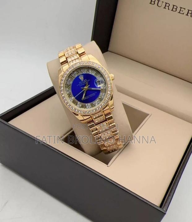 Rolex Blue Dial Watch - main view