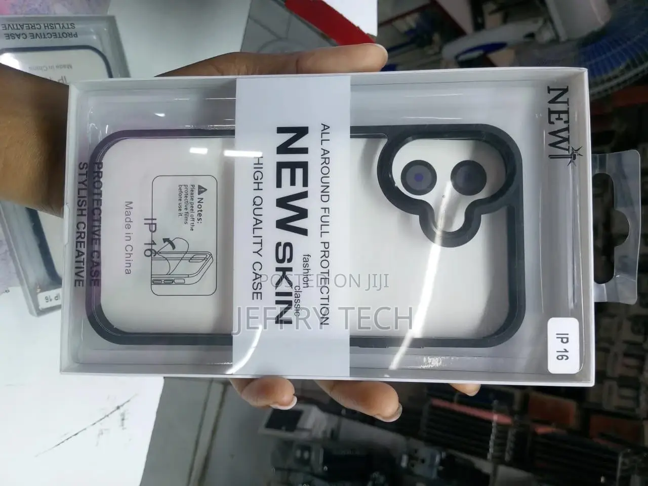Newskin iPhone 16 Black Case