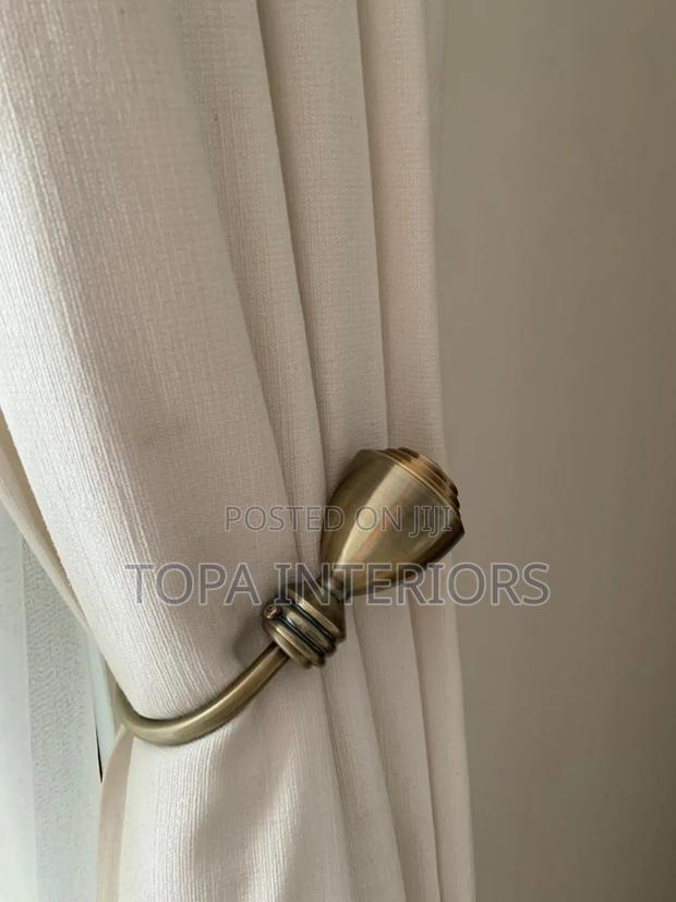 Metallic Curtain Tiebacks Metallic Wall Curtain Tiebacks
