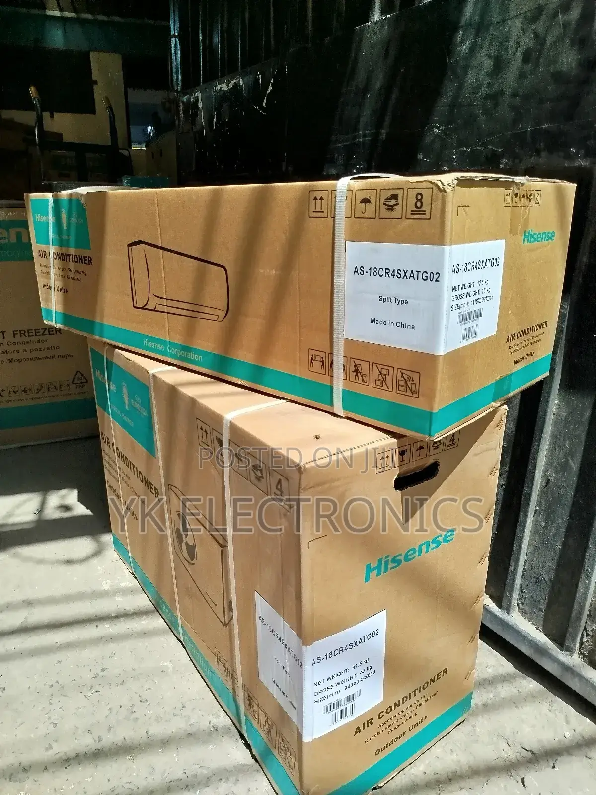 Hisense 18000 Btu Split Type Inverter Air Conditioner as-18uw4sxatu08
