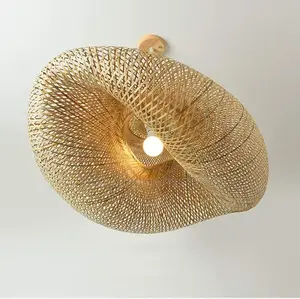 Bbamboo Woven Pendant Light Hg4