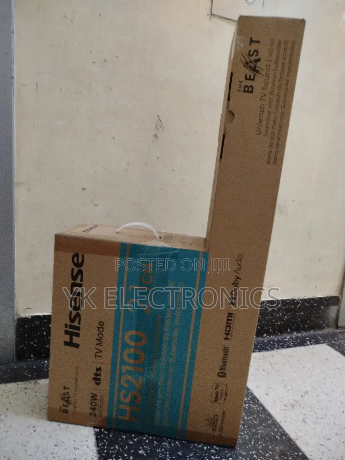 Hisense Hs2100 240w 2.1ch (The Beast) Soundbar