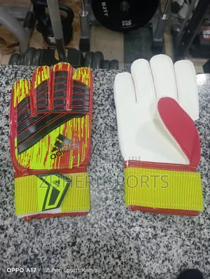 Goalkeeper Gloves; Velcro Strap, Heavy Duty Professional STD