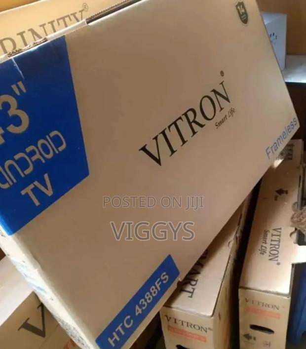 Vitron 43 Inch Smart Android Tv V76s/ Frameless - thumbnail 3