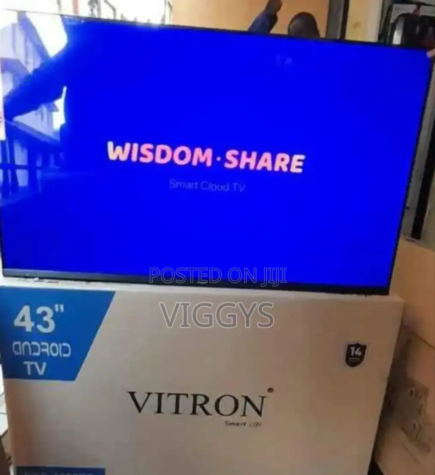 New Model 43 Inch Smart Android TV Frameless F76