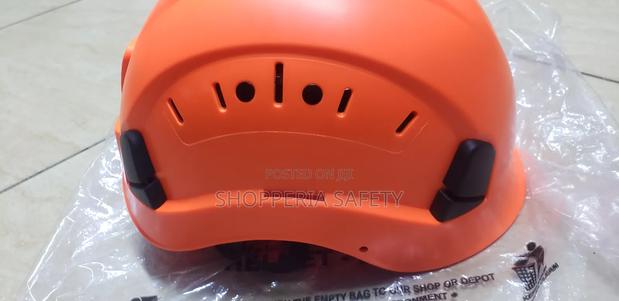 Orange Protective Helmet