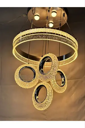 4 Pieces Ring Pendant Light 3 Colour Fw2