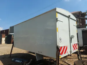 Closed Isuzu NKR Body 2012 White