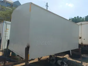 Closed Isuzu NKR Body 2012 White