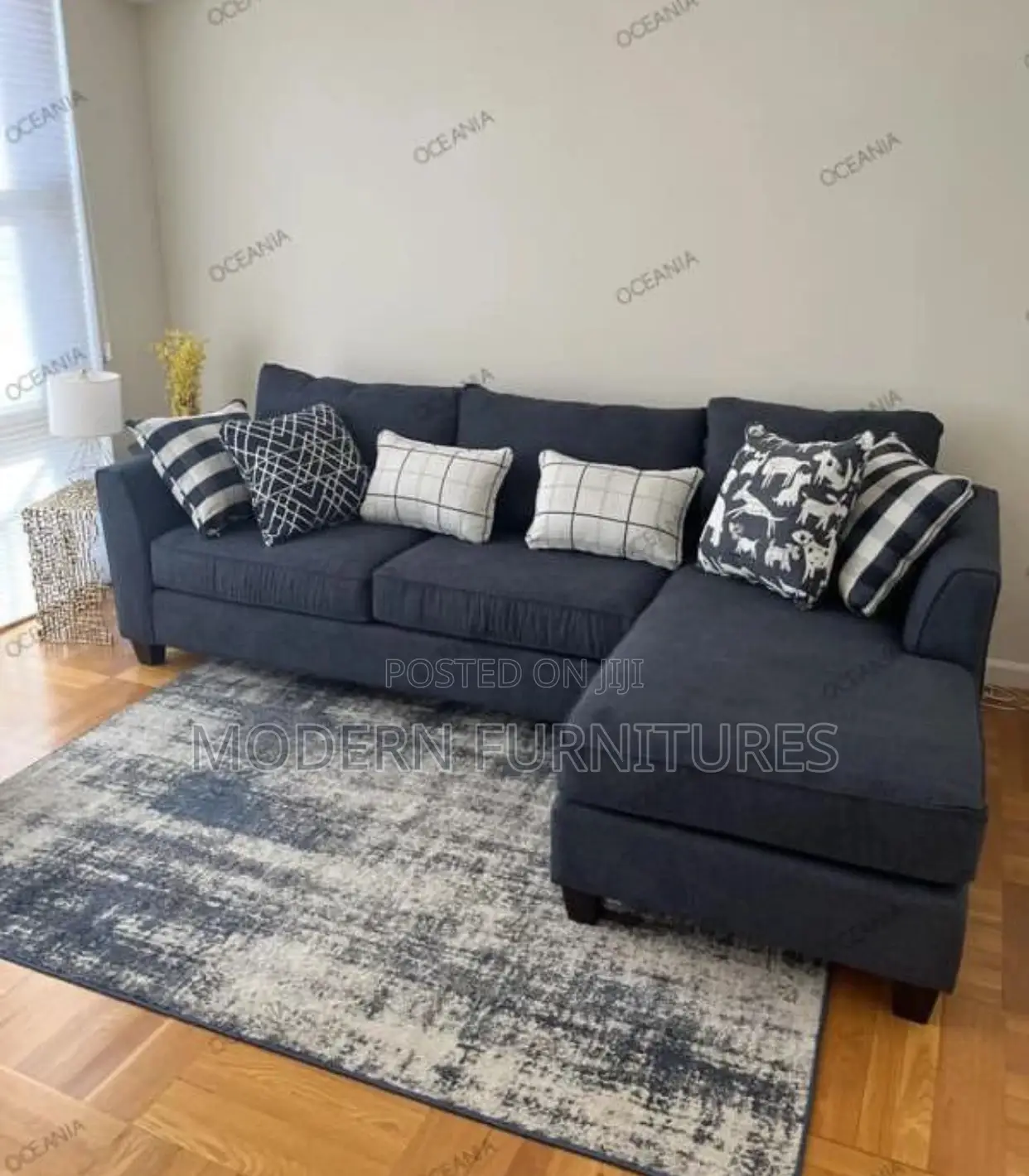 Elegant Beautiful 6 Seater L Shaped Sofa