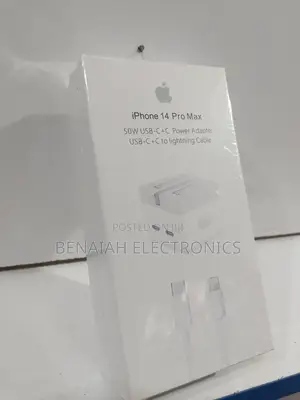 iPhone Charger 50 Watts C+C Lighting Cable