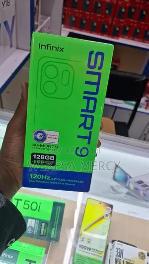 New Infinix Smart 9 128 GB Black