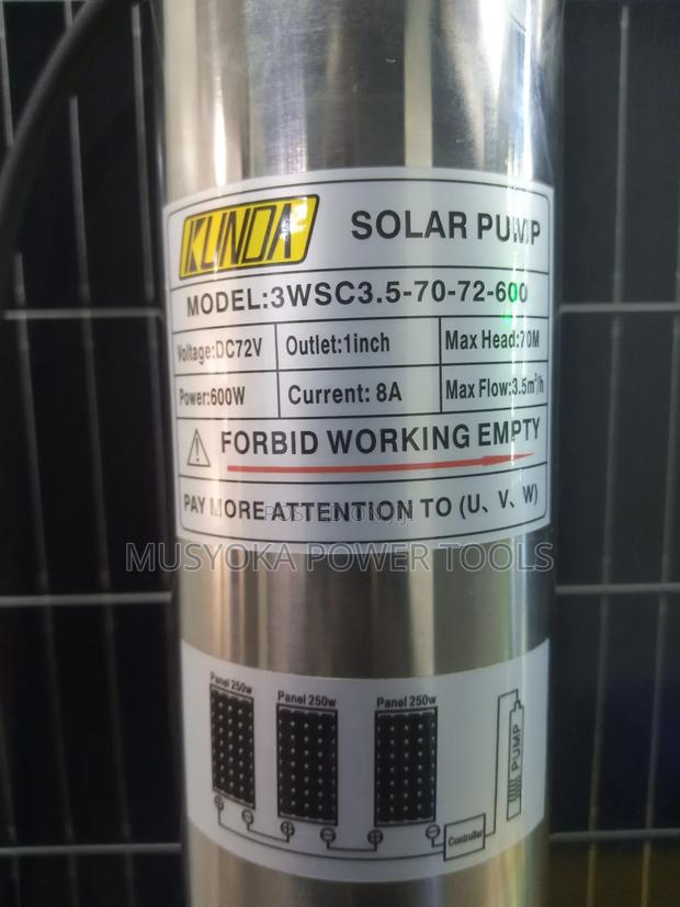72v 600watts 70m New Solar Pump With Controller - thumbnail 3