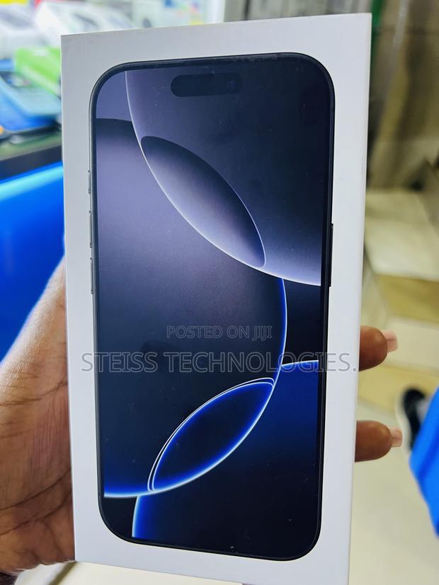 New Apple iPhone 16 Pro 256 GB Black - main view